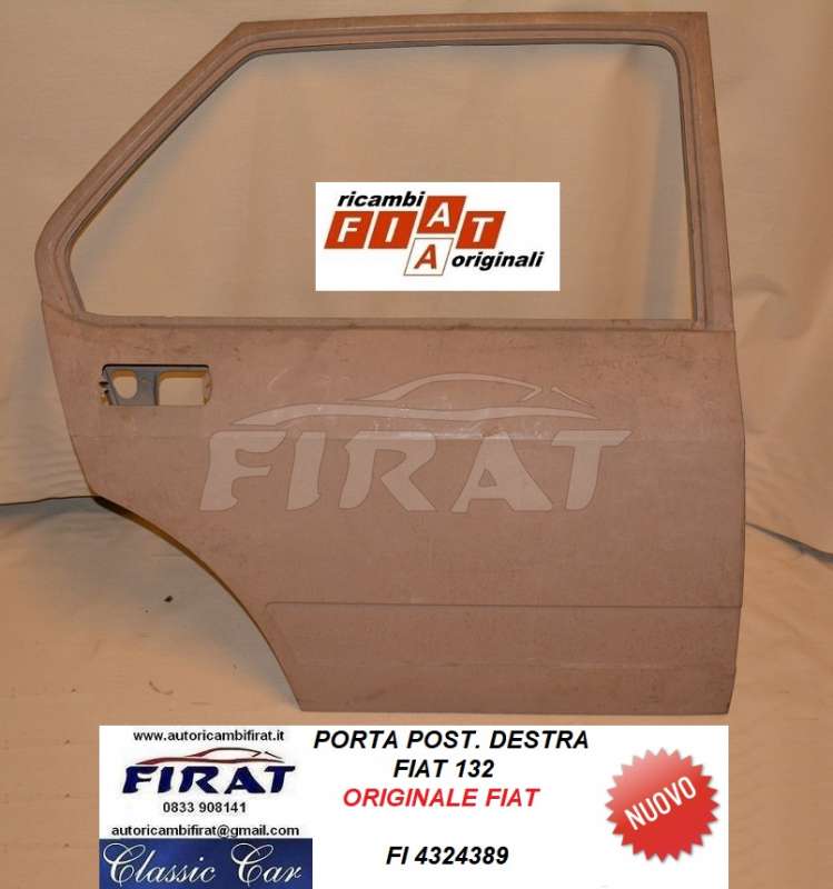 PORTA FIAT 132 POST.DX PORTA FIAT 132 POST.DX